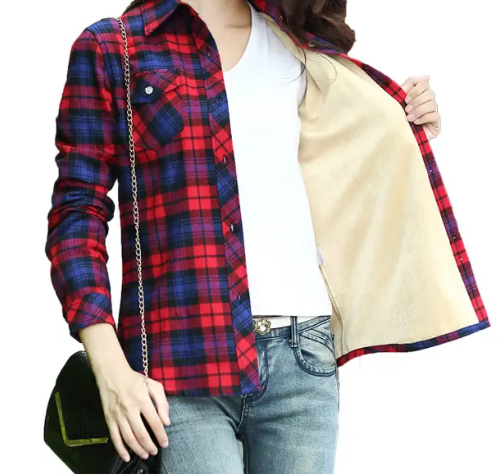 職業裝襯衣定做 女士加絨襯衣展示